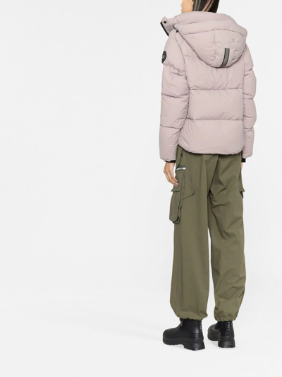 Canada Goose Juction Parka Padded Jacket In Pink