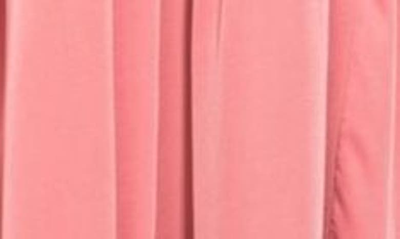 Shop Love By Design Roberta Satin Halter Maxi Dress In Rose Petal