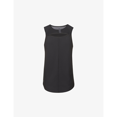 Lululemon Sculpt Cut-out Stretch-woven Top In Black