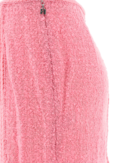 Shop Rotate Birger Christensen "lina" Skirt In Pink