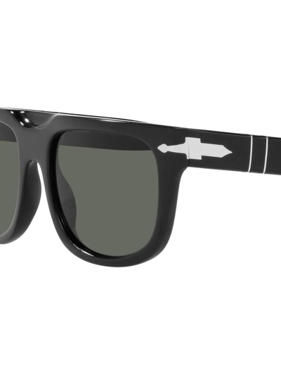 Shop Persol Po3271s Square-frame Sunglasses In Schwarz