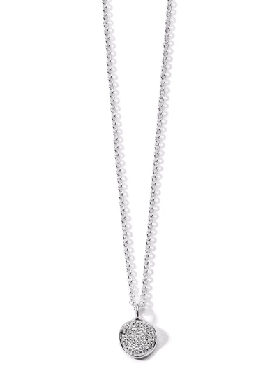 Shop Ippolita Stardust Mini Flower Necklace In Silver