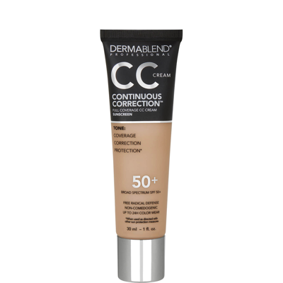 Shop Dermablend Continuous Correction Cc Cream Spf 50 1 Fl. Oz. In 40n Medium 2