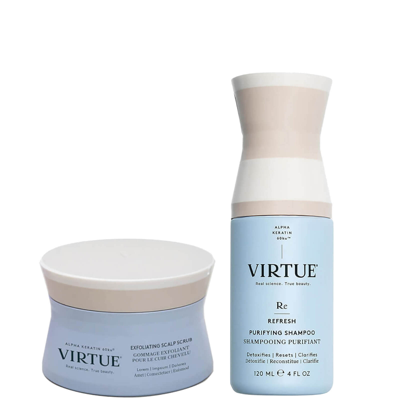 Shop Virtue Purifying And Exfoliating Scalp Duo