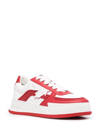Shop Dsquared2 Logo-patch Low-top Sneakers In White