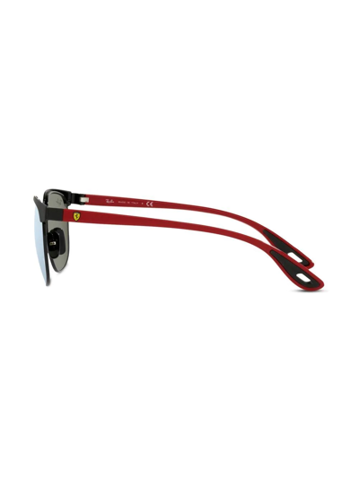Ray Ban Rb3698m Scuderia Ferrari Sunglasses In Schwarz