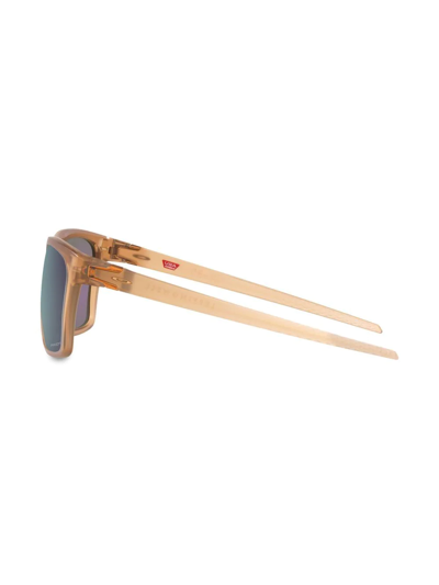 Oakley Oo9100 Leffingwell Rectangle-frame Sunglasses In Nude