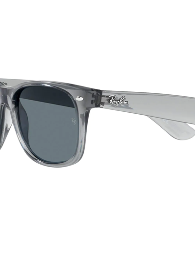 Shop Ray Ban Rb2132 New Wayfarer Square Sunglasses In Grau