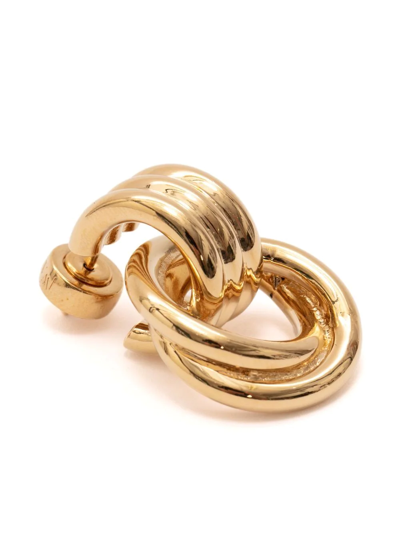 Shop Jw Anderson Multi-link Drop Earrings In Gold