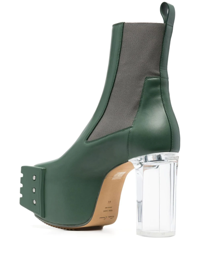 GRANDED PLATFORM 皮质短靴