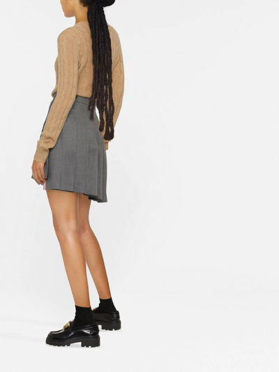 Polo Ralph Lauren Cable Knit Wool And Cashmere Sweater In Nude