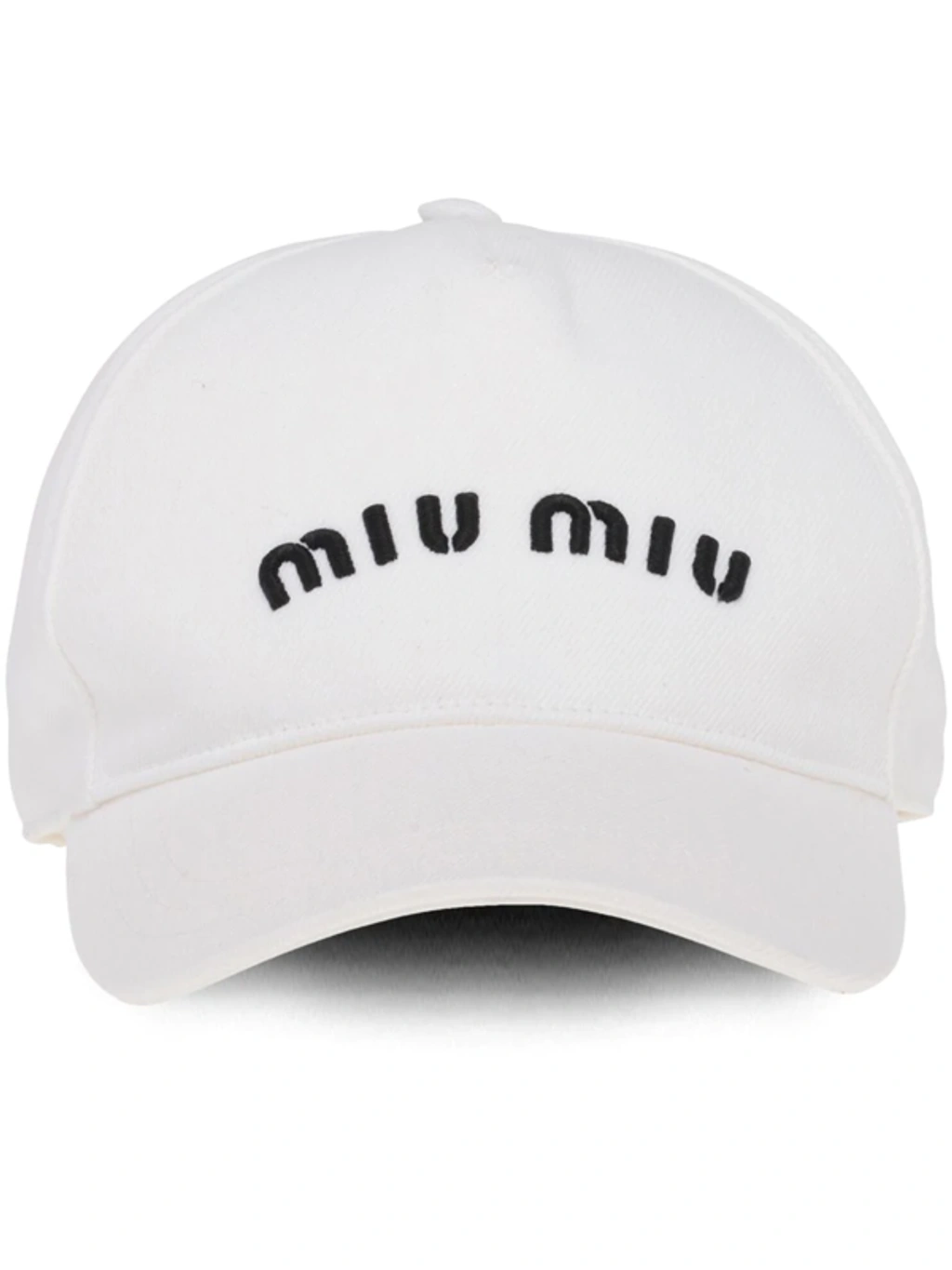 Miu Miu Logo Cap In White | ModeSens