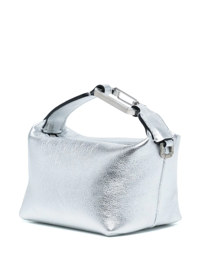 Eéra Tiny Moon Shoulder Bag In Silber