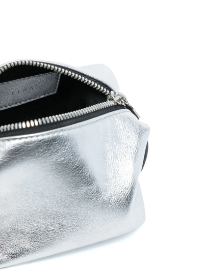 Eéra Tiny Moon Shoulder Bag In Silber