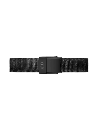 Daniel Wellington Quadro Pressed Ashfield 20x26mm In Schwarz