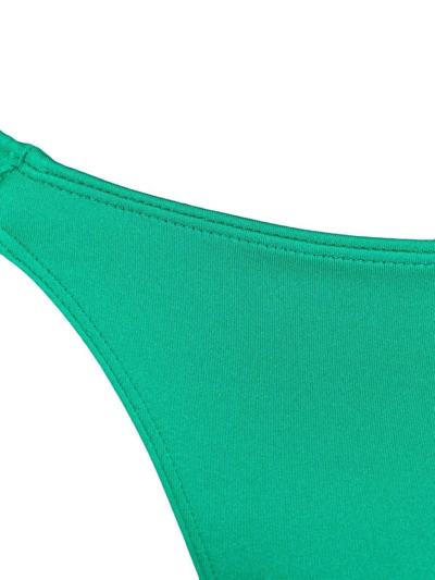Manokhi Ruched Bikini Set In Grün