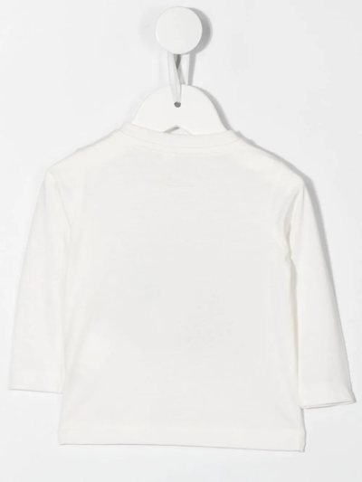 Stella Mccartney Graphic-print Top In Weiss