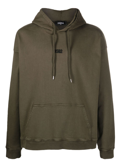 Dsquared2 Dsquared Men Sweatshirt With Mini Logo In Grün