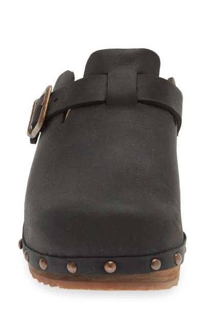 Shop Sanita Kristel Stud Leather Clog In Black
