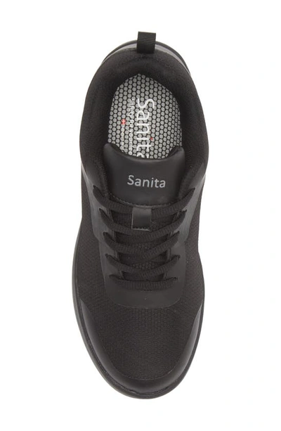 Sanita Concave Sneaker In Black