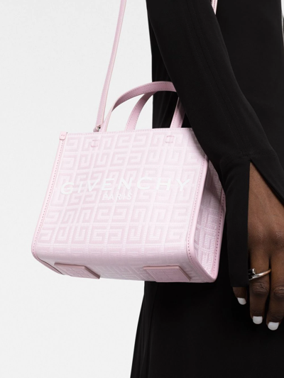 Shop Givenchy Mini G Tote Bag In Pink