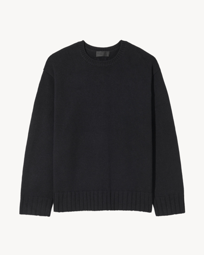 Shop Nili Lotan Boynton Cashmere Sweater In Black