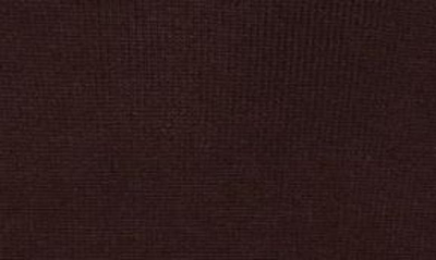 Nina Leonard V-neck Balloon Sleeve Sweater Dress In Chocolate