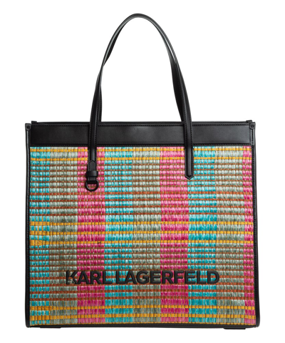 Shop Karl Lagerfeld K/skuare Tote Bag In Multi