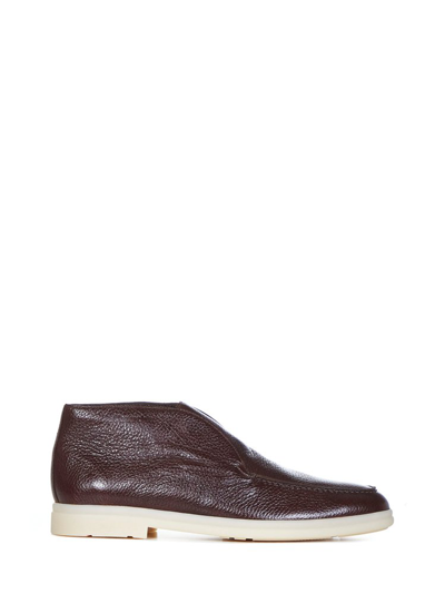 Shop Church's Almond Toe Ankle Boots In Brown