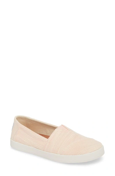 Shop Toms Avalon Slip-on In Bloom Slubby Cotton