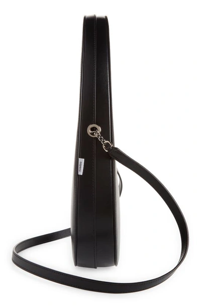Coperni Small Swipe Leather Crossbody Bag In Black