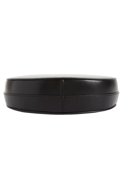 Coperni Small Swipe Leather Crossbody Bag In Black