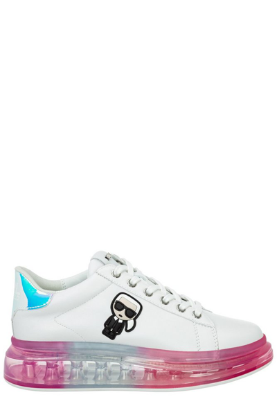 Shop Karl Lagerfeld K/ikonik Lace In White