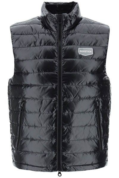 Shop Duvetica 'filucca' Down Vest In Black