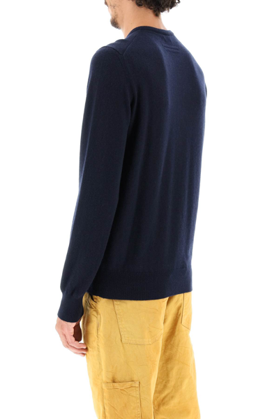 Shop Zegna Cashmere Sweater In Blue