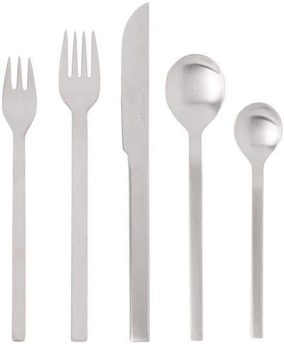 Shop Mono Stainless Steel Five-pack A Cutlery Set In N/a
