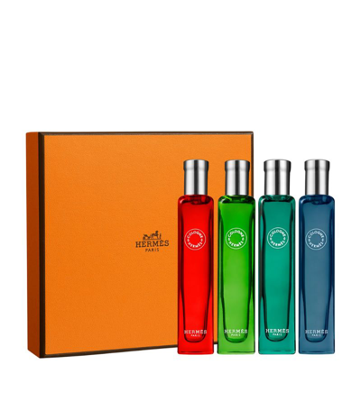 Shop Hermes Colognes Collection Travel Set (4 X 15ml) In Multi