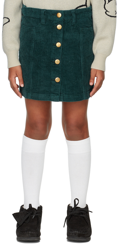 Molo Kids Green Bera Skirt In 8573 Wilderness