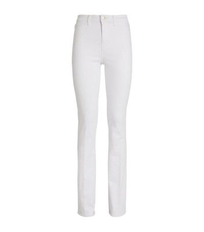 Shop L Agence Selma Bootcut Jeans In White