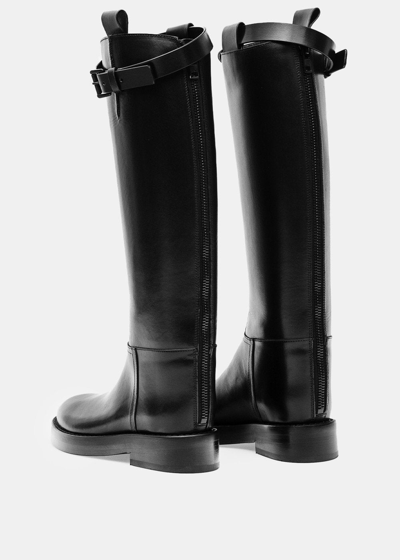 Shop Ann Demeulemeester Black Dallas Boots