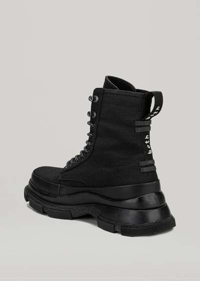 Shop Both Black Gao High-top Boots