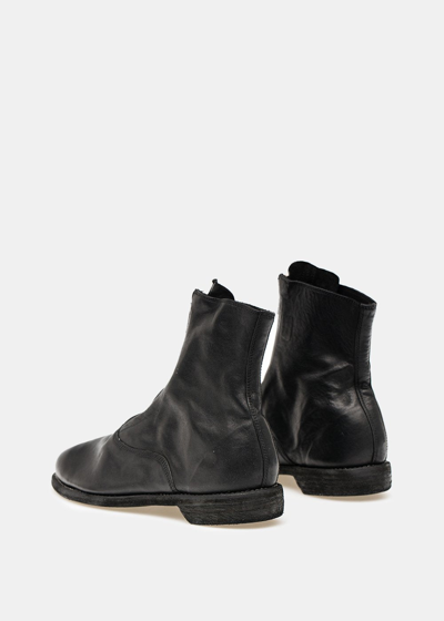 Shop Guidi Black 210 Front Zip Boots