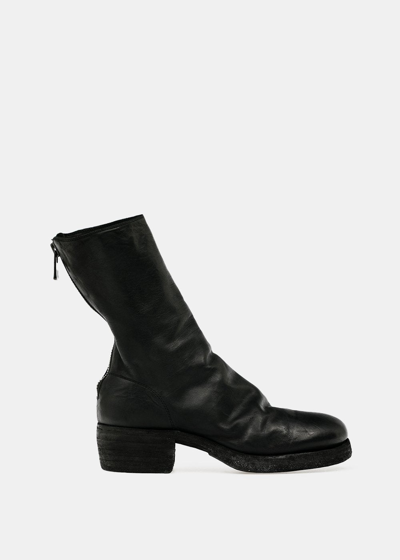 Shop Guidi Black 788z Back Zip Boots