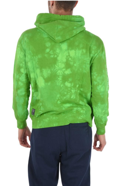 Shop Converse Men's Green Other Materials Sweatshirt