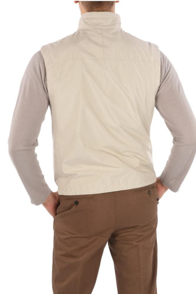 Shop Ermenegildo Zegna Men's Grey Other Materials Outerwear Jacket