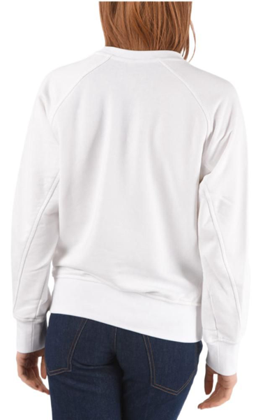 Shop Neil Barrett Women's White Other Materials Sweatshirt