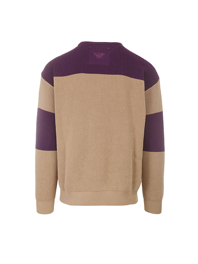 Shop Emporio Armani Men's Brown Other Materials Sweater