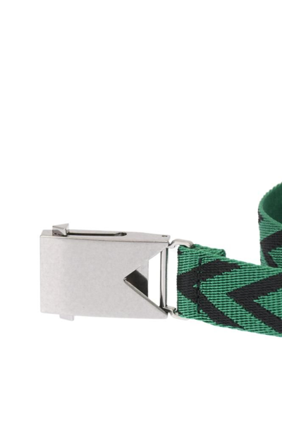 Shop Bottega Veneta Men's Green Other Materials Belt