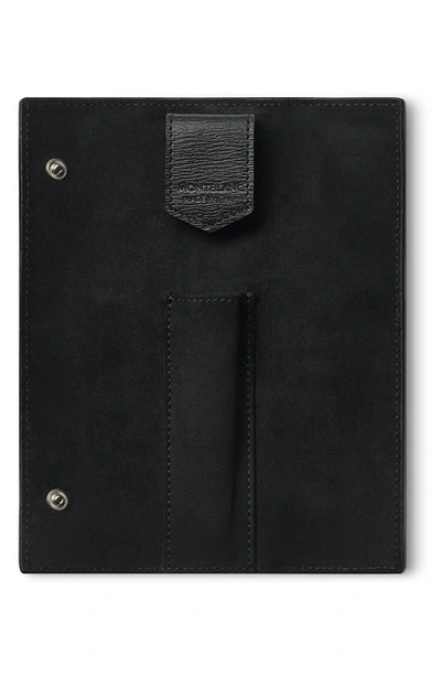 Shop Montblanc Meisterstück 1-pen Pouch In Black