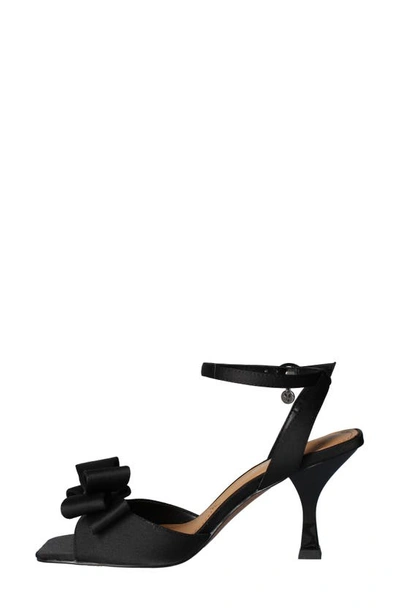 J. Reneé Nishia Ankle Strap Sandal In Black